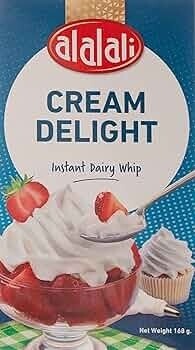 Alalali Cream Delight Dairy whip 144g