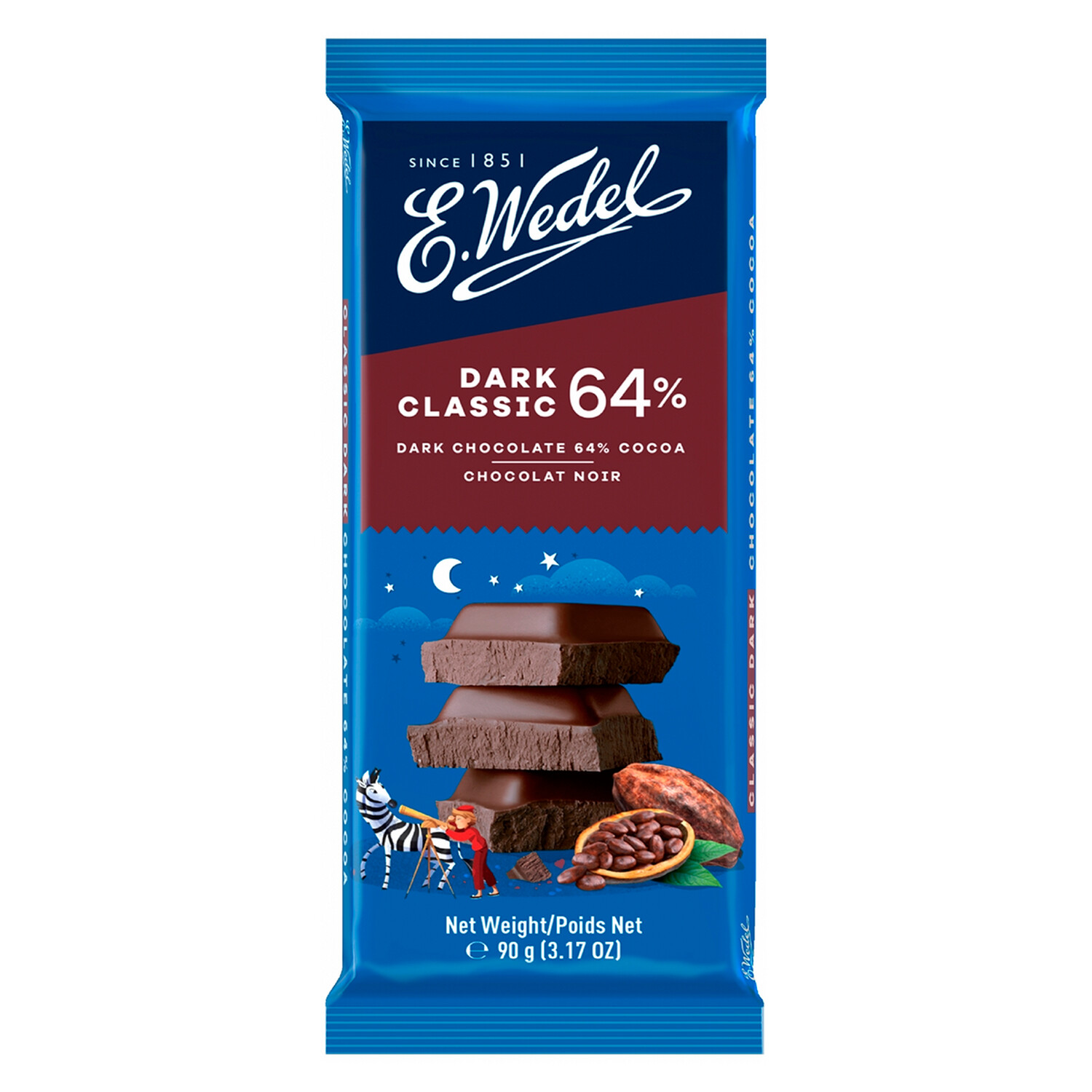 Dark classic 64% chocolat