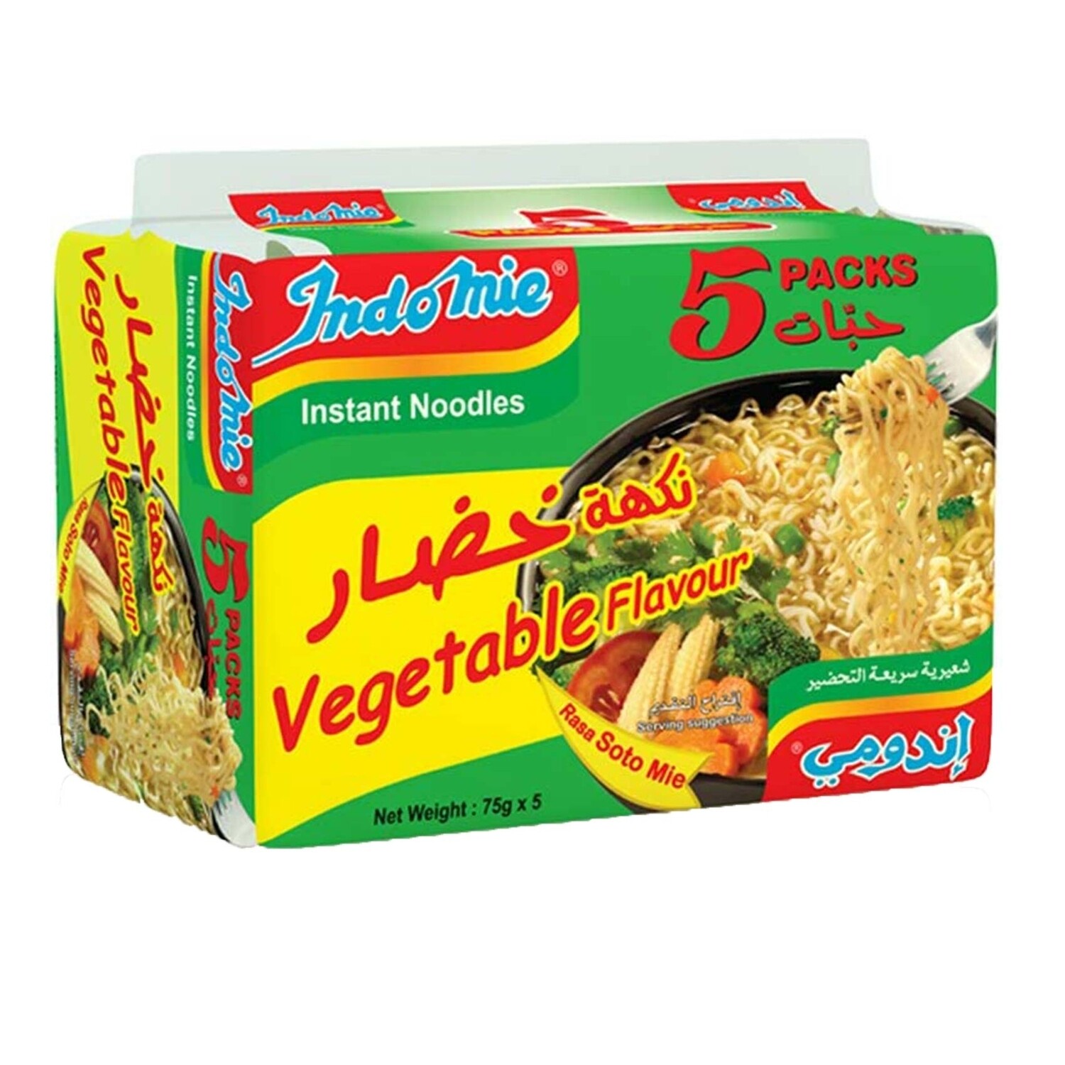 Indomie Noodles vegetable 75Gx10