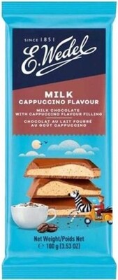 E. Wedel Milk Chocolate With Cappuccino Filling 100g