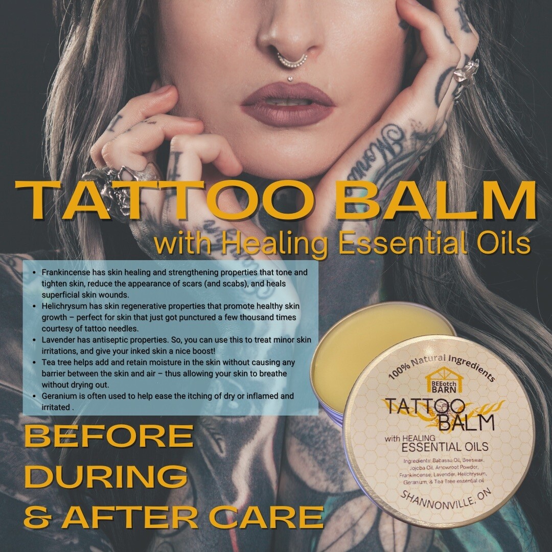 Tattoo Balm - Before, During &amp; After Care