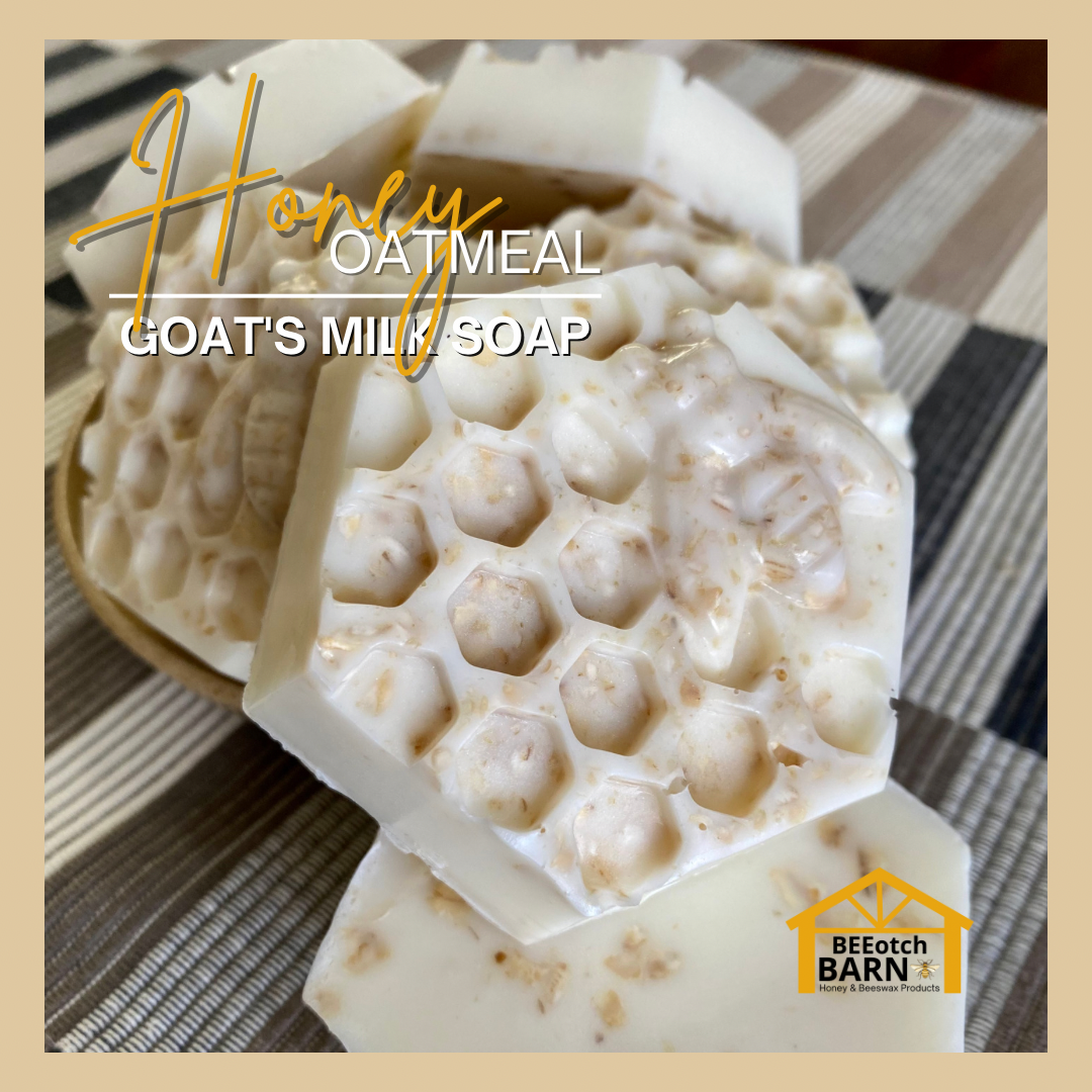 Goats Milk Soap - Handcrafted with Our Honey