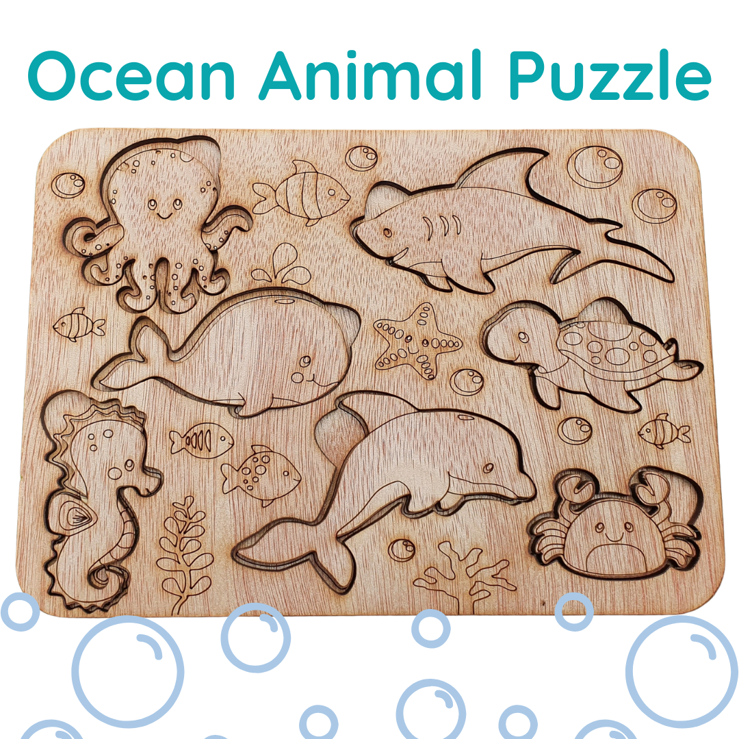Tablero Animales del Océano