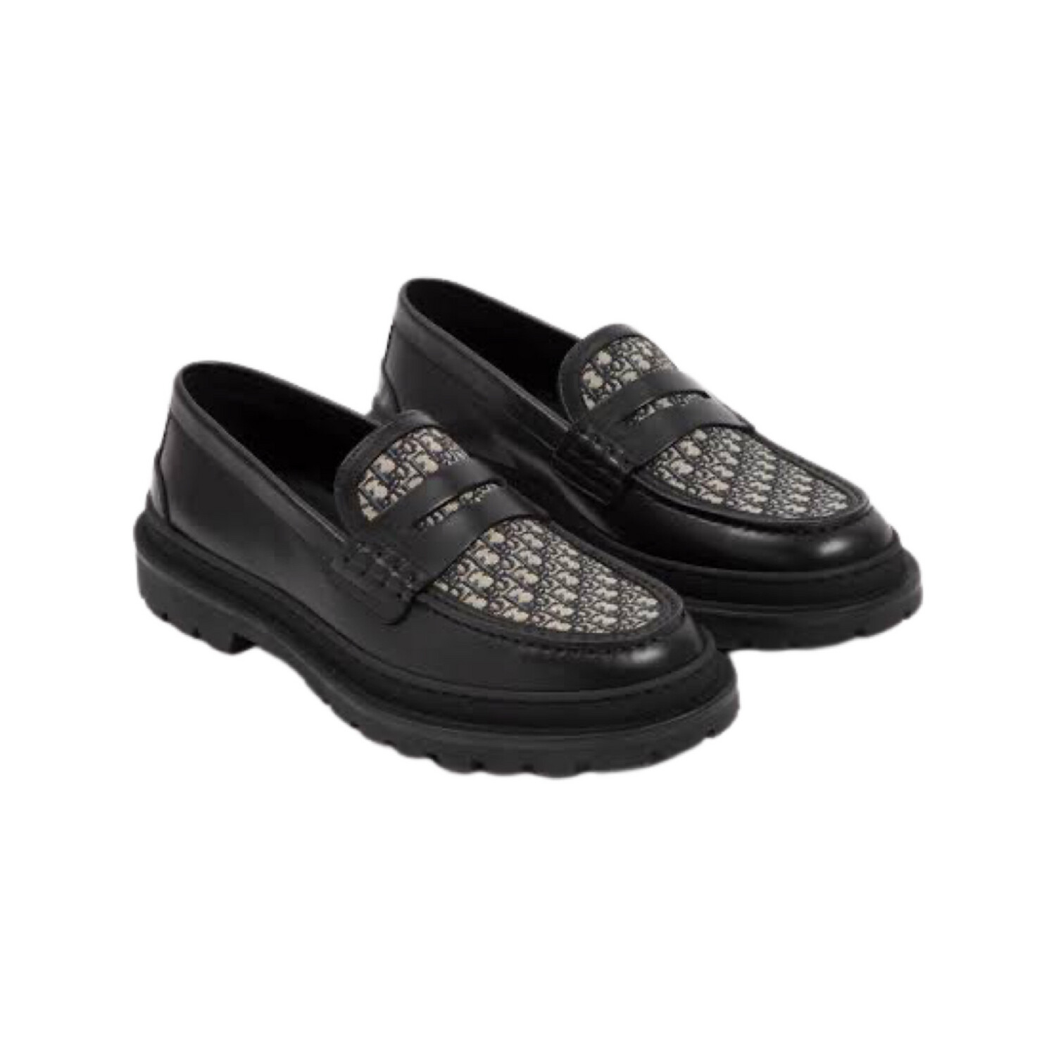 DIOR LOAFER Beige and Black Dior