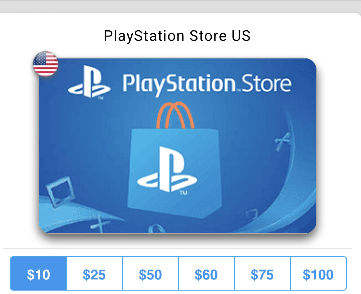 Playstation Network Card (US)