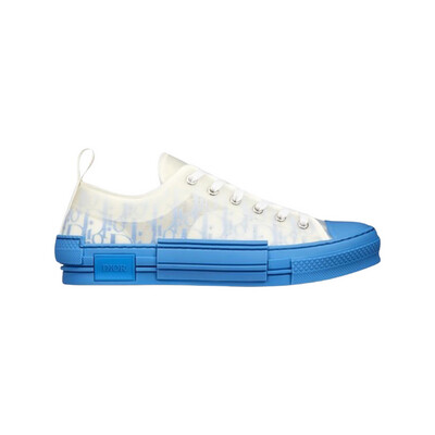Dior B23 Low Top Gradient Blue Sneaker
