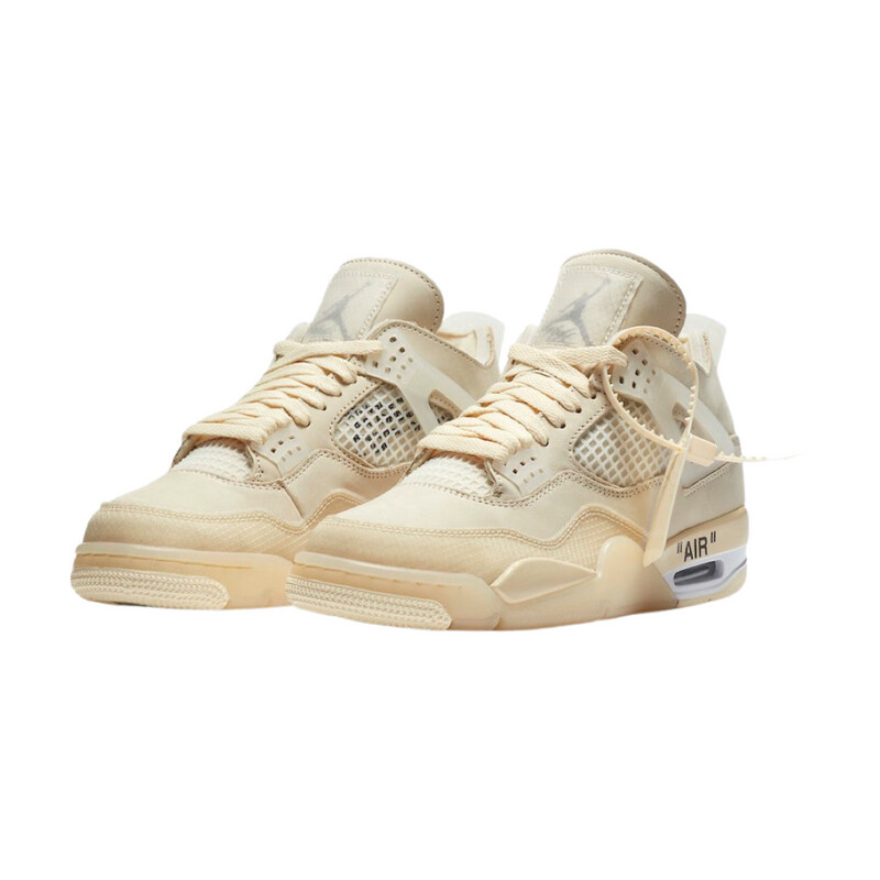 Air Jordan 4 SP X OFF-WHITE X WMNS `SAIL` Air Jordan 4 SP X OFF-WHITE X WMNS `SAIL`