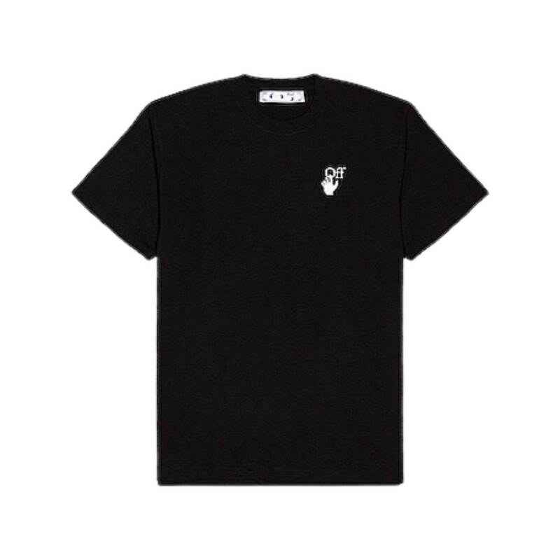 OFF-WHITE ARROW MARKER PRINT SLIM JERSEY T-SHIRT OFF-WHITE ARROW MARKER PRINT SLIM JERSEY T-SHIRT