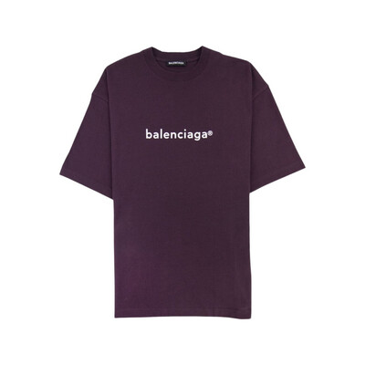 Balenciaga
New Copyright Jersey T-Shirt Wine