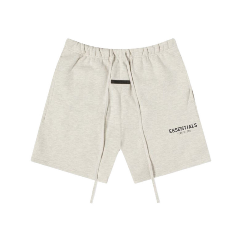 FOG ESSENTIALS SWEATSHORT LIGHT HEATHER OATMEAL