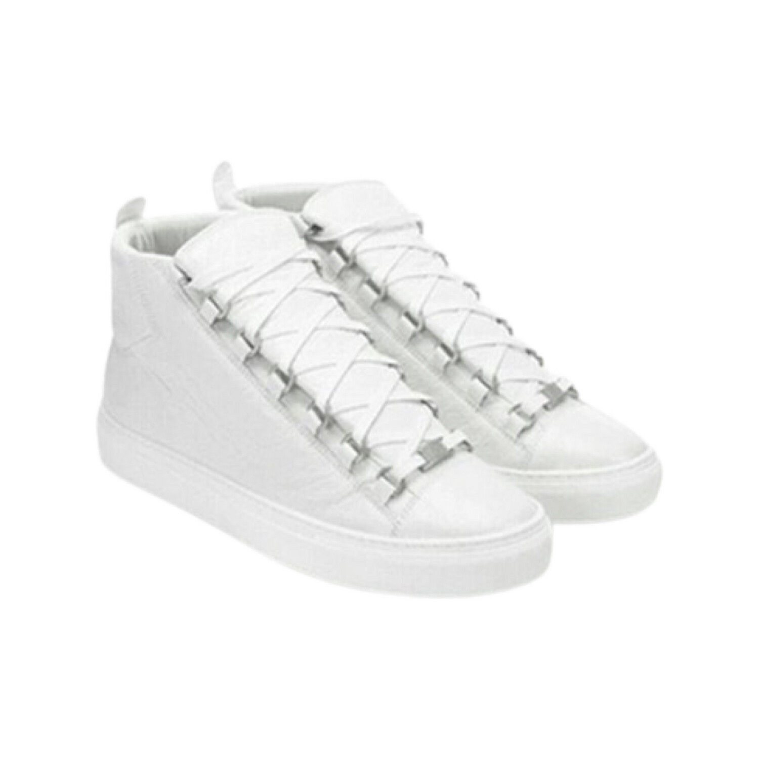 Balenciaga Arena High Top White Leather