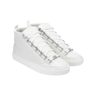 Balenciaga Arena High Top White Leather