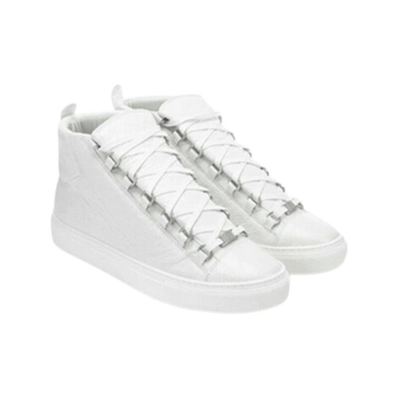 Balenciaga Arena High Top White Leather Balenciaga Arena High Top White Leather
