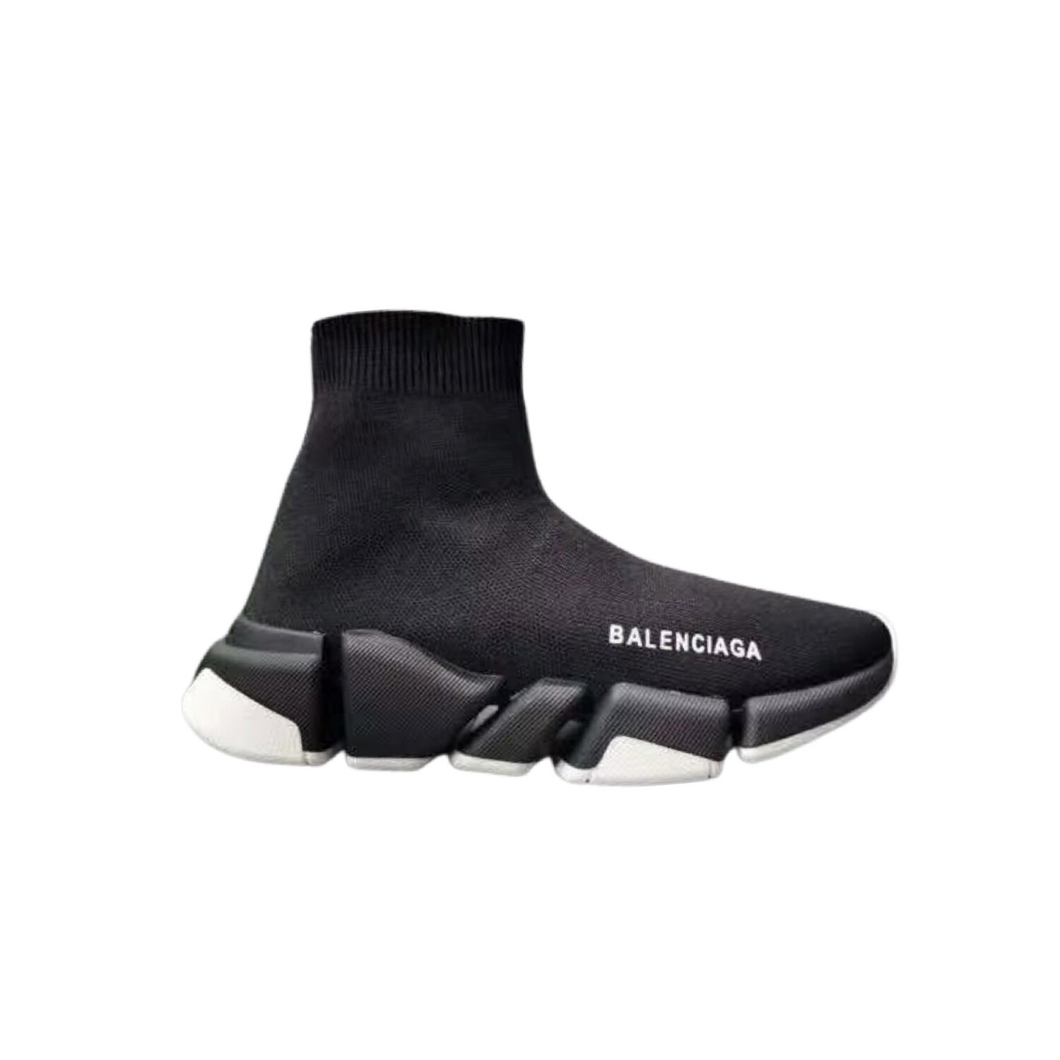 BALENCIAGA SPEED TRAINER 2.0 BLACK &amp; White