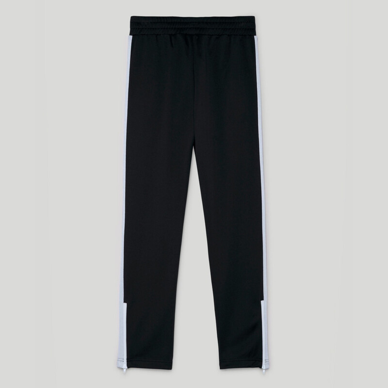 PALM ANGELS TAPED TRACK PANT BLACK &amp; WHITE