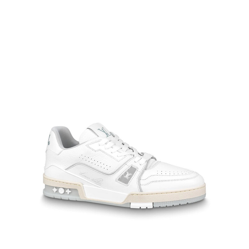 Louis Vuitton LV TRAINER SNEAKER in White Louis Vuitton LV TRAINER SNEAKER in White