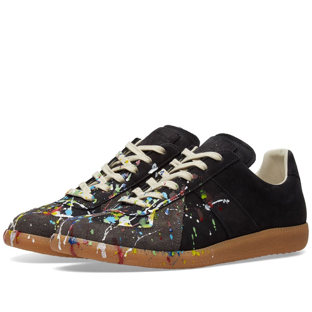 MAISON MARGIELA 22 PAINTER REPLICA SNEAKER
BLACK