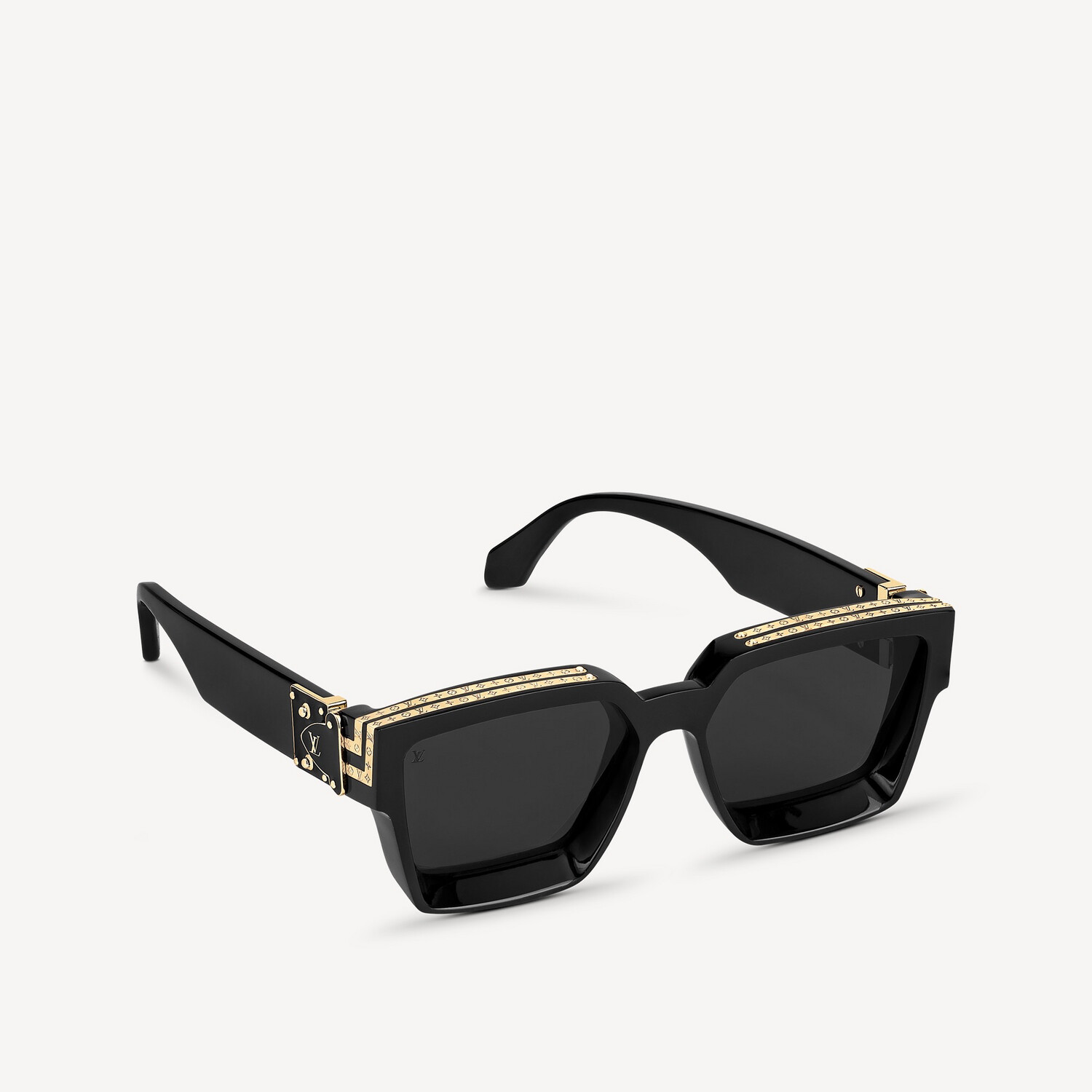 LOUIS VUITTON Millionaire 1.1 Sunglasses Black &amp; Gold