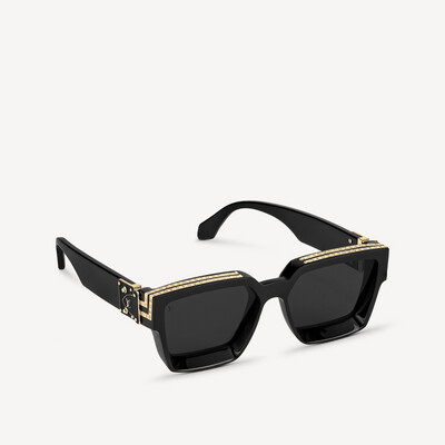 LOUIS VUITTON Millionaire 1.1 Sunglasses Black &amp; Gold