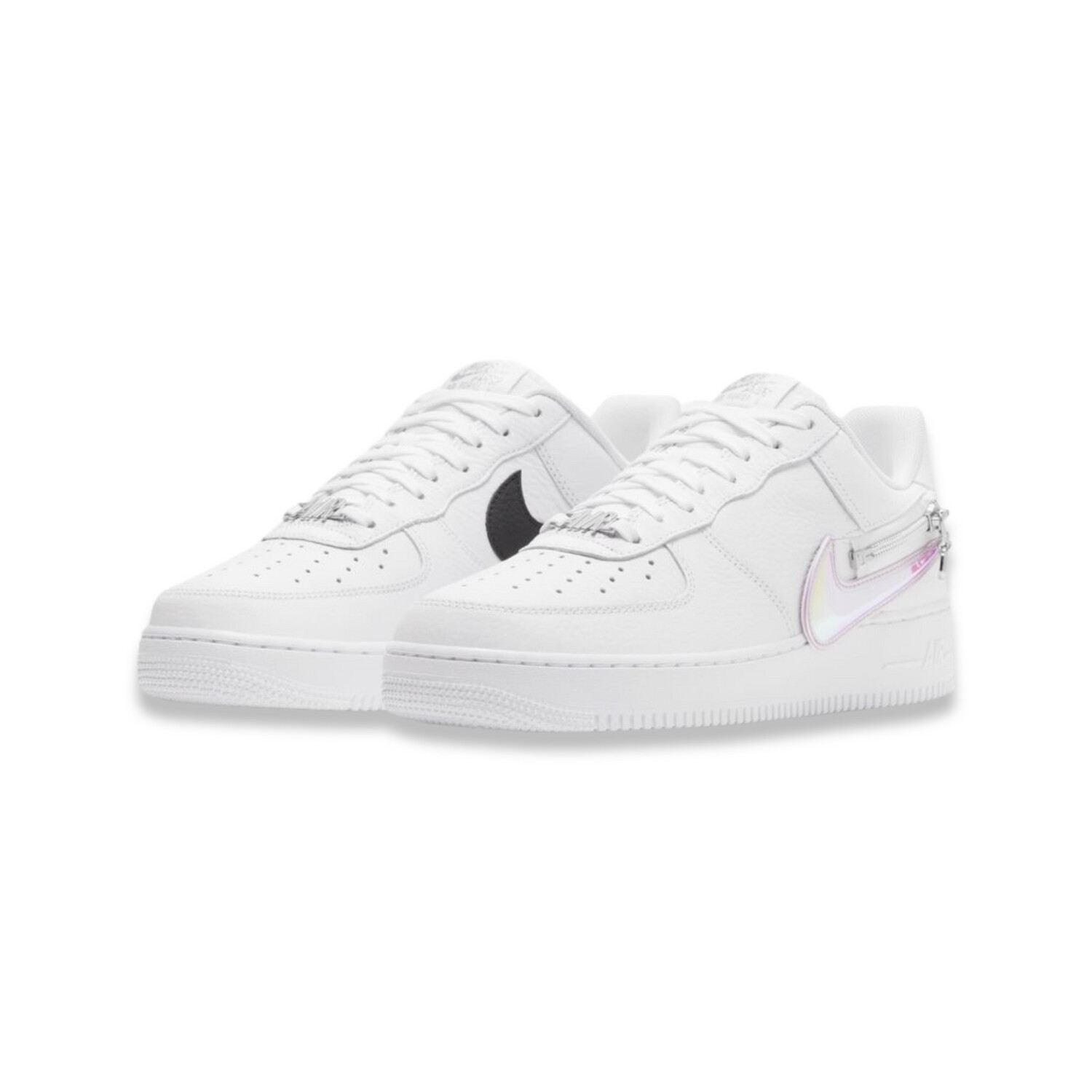 Nike Air Force 1 White 07 Premium Zip Swoosh Pack
