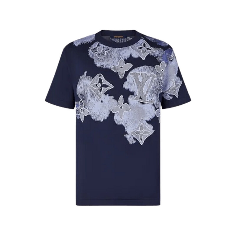 Louis Vuitton Blue T-shirt Watercolor Monogram Mini Louis Vuitton Blue T-shirt Watercolor Monogram Mini