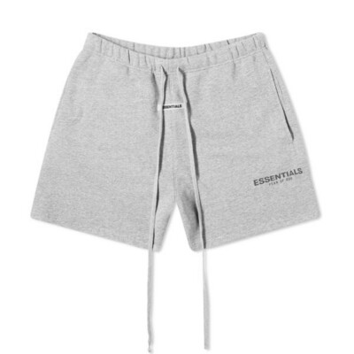 FOG ESSENTIALS SWEATSHORT  DARK HEATHER GREY