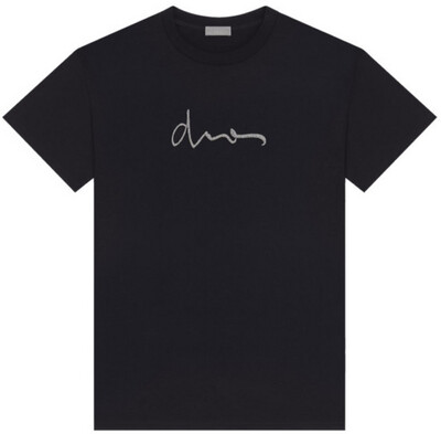 Dior Signature Dior On Chest T-shirt Black