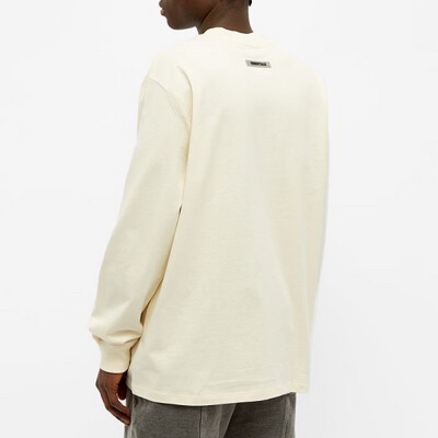 FOG ESSENTIALS 3D Silicon T-Shirt Long Sleeve cream