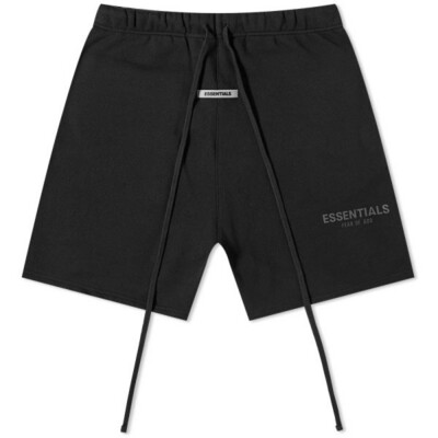 FOG ESSENTIALS SWEATSHORT BLACK/STRETCH LIMO