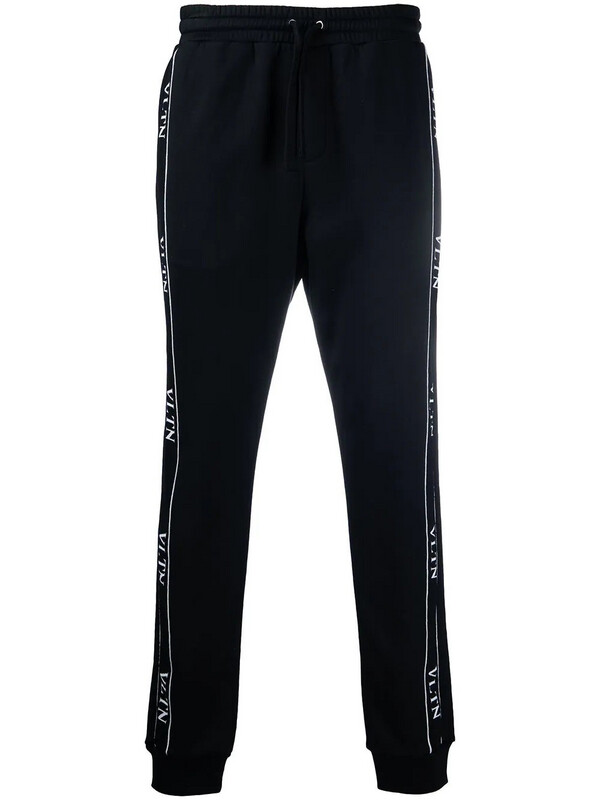 Valentino logo tape track trousers Valentino logo tape track trousers