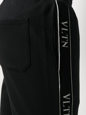 Valentino logo tape track trousers