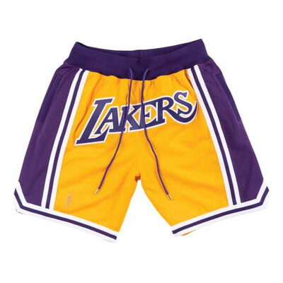 Just Don Shorts Los Angeles Lakers 1996-97