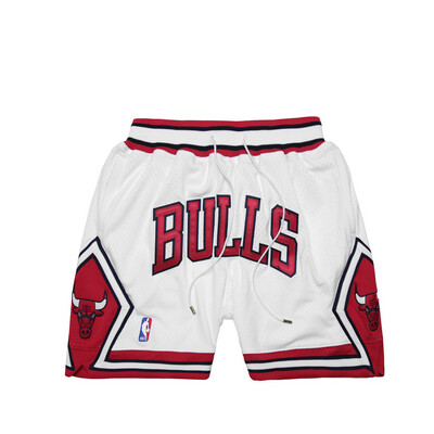 Just Don Shorts Chicago Bulls White