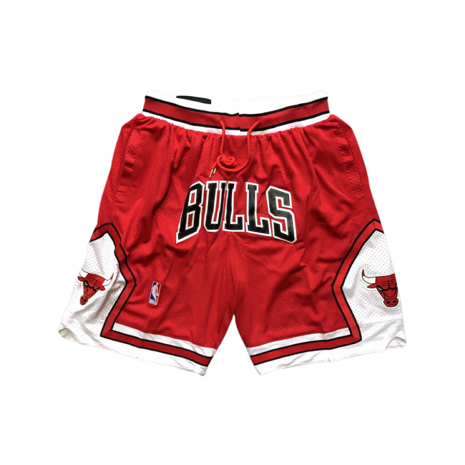 Just Don Shorts Chicago Bulls Red