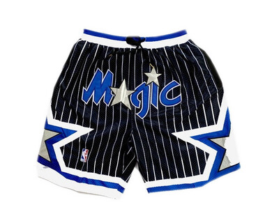 Just Don Shorts Orlando Magic Black