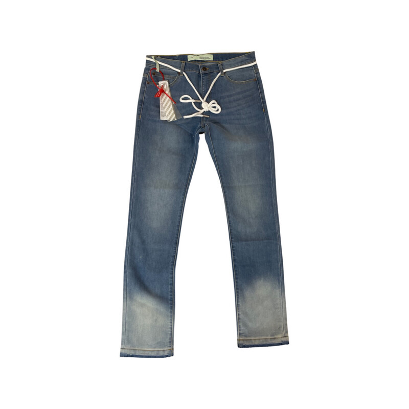 Off-White Denim Jeans Sky Blue Off-White Denim Jeans Sky Blue