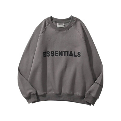 FEAR OF GOD ESSENTIALS CREW SWEAT GREY