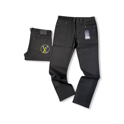 Louis Vuitton Black Denim Jeans 