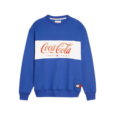 Tommy Jeans X Coca-Cola Colorblock Crew-Neck Sweat