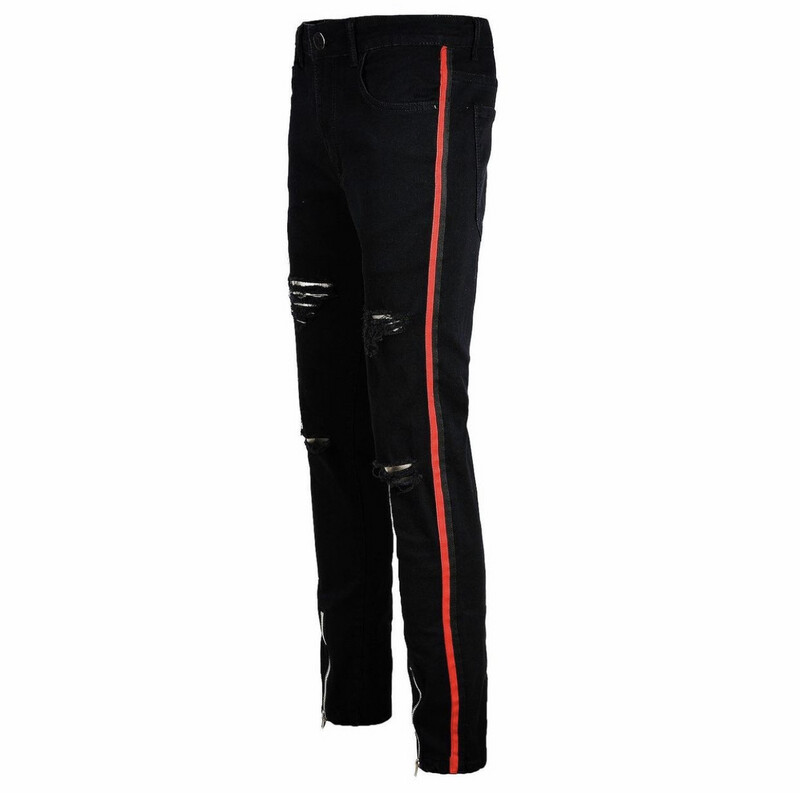 Amiri Black Distressed Skinny Fit Jeans