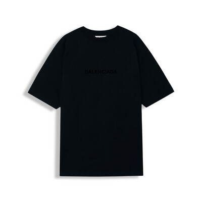 BALENCIAGA
MEN&#39;S LOGO T-SHIRT MEDIUM Oversize IN BLACK