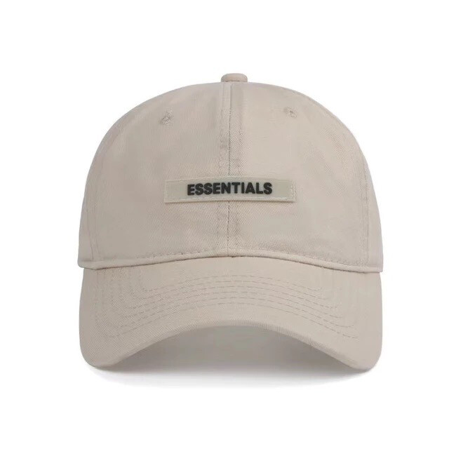 FOG Essentials Cap Logo Silicone Beige