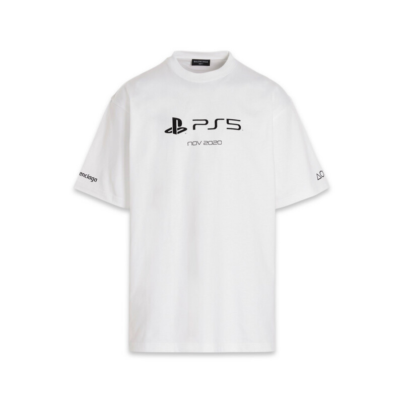 BALENCIAGA OVERSIZED PS5 TEE
WHITE & BLACK BALENCIAGA OVERSIZED PS5 TEE
WHITE & BLACK