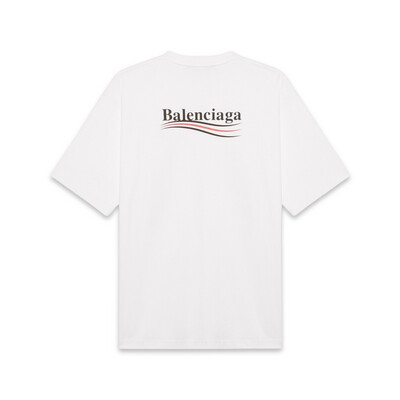 BALENCIAGA Political Campaign T-Shirt White
