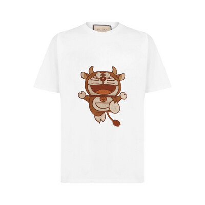 Gucci x Doraemon logo-print T-shirt