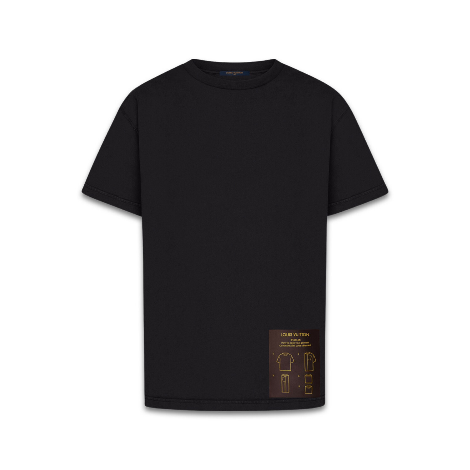 LOUIS VUITTON T-shirts INSIDE OUT LVSE Black