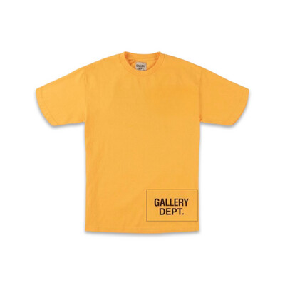 Gallery Dept. T-shirt Yellow 