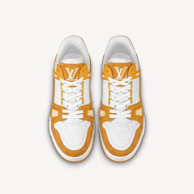 LOUIS VUITTON LV TRAINER SNEAKER DENIN in Yellow 