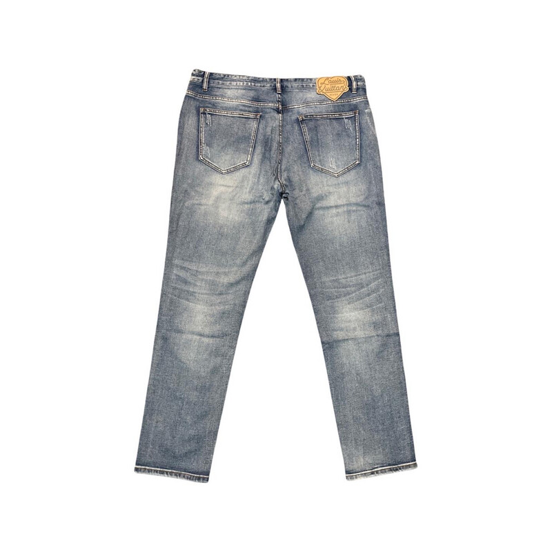 Louis Vuitton x Nigo Intarsia Jacquard LV²  Jeans