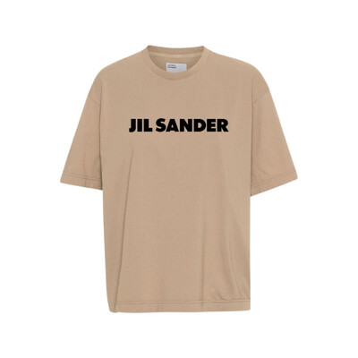 JIL SANDER LOGO T-shirt Beige 